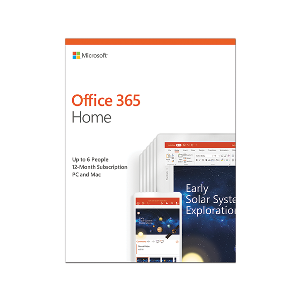 Phần mềm Microsoft Office 365 Home English 1YR P4 6GQ-00968