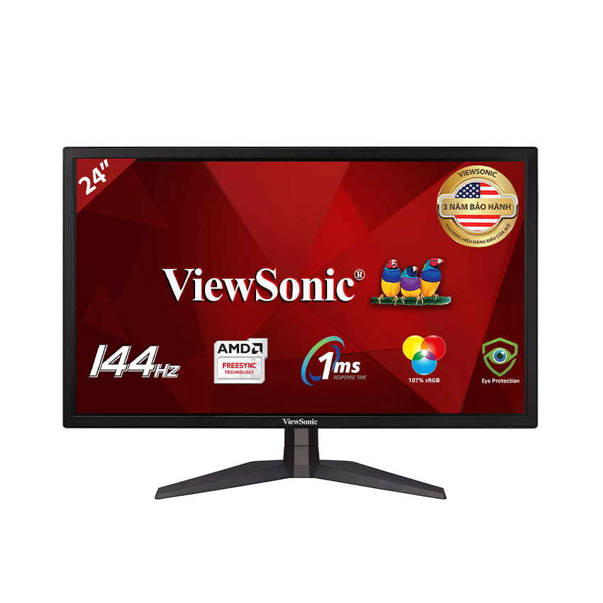 Màn hình Viewsonic VX2458-P-MHD (23.6inch/FHD/VA/144Hz/1ms/250nits/HDMI+DP/FreeSync/Loa/Cong)