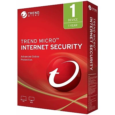 Phần mềm diệt virus Trend Micro Titanium Internet Security 1pc