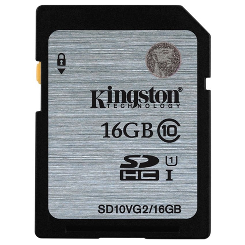 Thẻ nhớ Kingston 16GB SDHC Class 10 UHS-I 45MB/s_SD10VG2/16GBFR