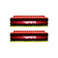 Viper LED 16GB D4-2666 CL15 Red LED Black HS Dual Kit