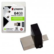 USB Kingston 64GB DT MicroDuo USB 3.0 + microUSB (Android/OTG)_DTDUO3/64GB